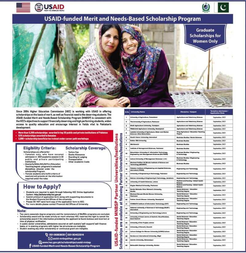 USAID Scholarships